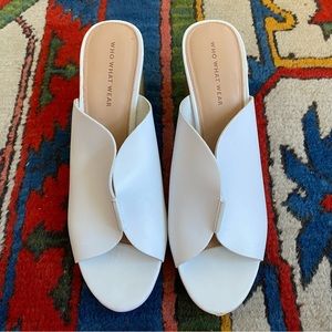 Who What Wear Mule Sandals